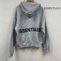 エッセンシャルズ FOG バック ロゴ プルオーバー プリント パーカー メンズ XS ISItems【USED】【古着】【中古】50151171
