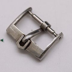 V㉜ユニバーサルジュネーブ ステンレス？尾錠 日本製？ 加工されている 