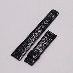 Seiko Credor Genuine Leather Strap, Black, 16mm, for Men's/Women's Watches, Part Number 2000000 MTY