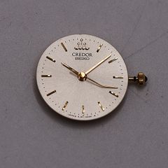 Seiko Credor Movement 4J81-0030 Quartz Silver Dial Ladies Watch 2,000,000 MTY