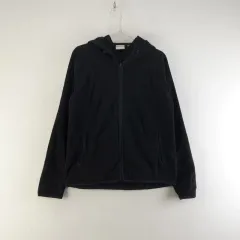 ニューバランス レディース ブラック フリース フード ジャケット L2548