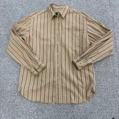M エディー・バウアー ストライプ パータン シャツ 0109T1