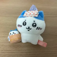 温泉ハチワレぬいぐるみ