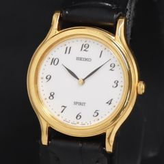 QZ セイコー エクセリーヌ 4N20-5160 ゴールド文字盤 レディース腕時計