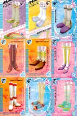 ux352 ラブandベリー フットウェアカード 9枚まとめ売り 靴 ラブベリー 平成 アーケード カード まとめ