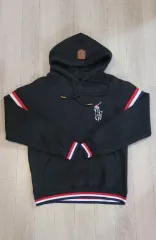 ポロ ラルフローレン ネイビー フード ニット 105