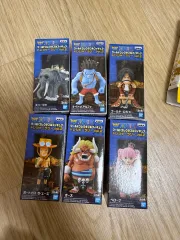 ワンピース ワールドコレクタブル トレジャーラリー 6種 フィギュア