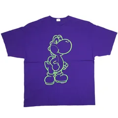 【2XL】スーパーマリオブラザーズ ヨッシー Tシャツ