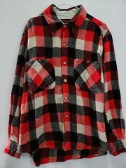 EDWIN エドウィン ヴィンテージ フランネル CHECK ワークシャツ L