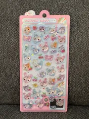 正規品 ボンボンドロップシール キャンディツインズ オリジナル 双子 ぷっくり 立体 クリア