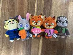 ズートピア キーホルダー ぬいぐるみ 5種