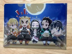 鬼滅の刃 月見 A4 クリアファイル 竈門 炭治郎 煉獄 我妻 善逸 禰豆子 伊之助
