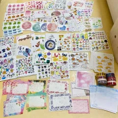 クラシック デコレーションダイアリーステッカー 在庫処分 (ステッカー シール/マスキングテープ/ヴィンテージ イラスト/キャラクター/ステッカー シール/はがき)