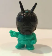 バンダイ マスクドライダー(食玩版) 第2弾 仮面ライダーブラック 緑+黒