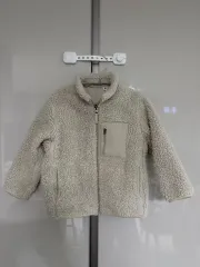 ユニクロ キッズ フリース アイボリー 110