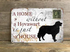 【hovawart/ホファヴァルト】 メタルプレート メッセージ 犬 雑貨 グッズ アート ポスター おしゃれ インテリア 壁飾り アンティーク風 235