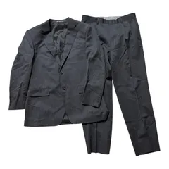 a.v.v アーヴェヴェ MICHEL KLEIN HOMME メンズスーツ 上下セット グレー ウール100% メンズ 98AB6サイズ  【Z1722】