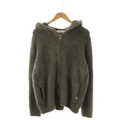 ジェラートピケオム GELATO PIQUE HOMME プルオーバ―もこもこパーカー 長袖 ルームウェア 部屋着 M グレー /NR ■OS ■SH