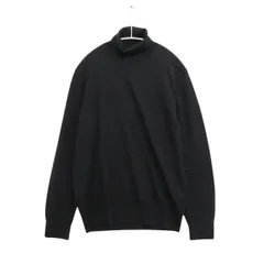 【中古A】TOM FORD トムフォード 48 メンズ タートルネックセーター Turtleneck Sweater ハイゲージ ウール 黒 中古A 古着
