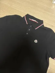 23ss/XL MONCLER（モンクレール） カラーTシャツ ブラック XL