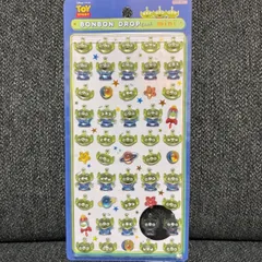 正規品 ボンボンドロップシール ミニ リトルグリーンメン エイリアン トイストーリー ぷっくり 立体 クリア
