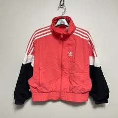 アディダス 3本線 ウォームアップ ジャージ ウィンドブレーカー ジャケット キッズ 140