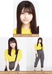 【中古】生写真(乃木坂46) ◇伊藤理々杏/「乃木坂46 2020.November-IV」WebShop 限定ランダム生写真 3種コンプリートセット