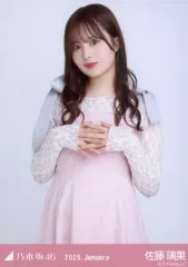 【中古】生写真(乃木坂46) 佐藤璃果/上半身・ソフトピンク/「乃木坂46 2025.January」会場限定ランダム生写真
