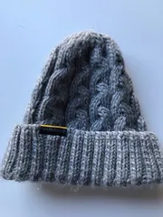 Jack Wolfskin ケーブル編みワッチキャップ グレー 4091202601140007