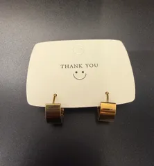 ステンレスフープ　ピアス 新品　 未使用