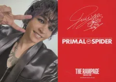 【中古】コレクションカード(男性) THE RAMPAGE from EXILE TRIBE/与那嶺瑠唯/裏面印刷サイン入り/「THE RAMPAGE LIVE TOUR 2025 ”PRIMAL SPIDER”」来場者限定 THE RAMPAGE OFFIC
