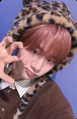 【中古】コレクションカード(男性) EVNNE/チ・ユンソ(Ji Yunseo)/CD「HOT MESS」(POCAALBUM)MAKESTAR Video Call Event応募者特典フォトカード ヒョウver.