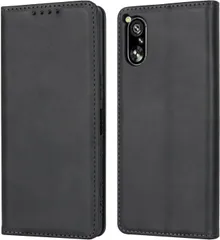 Eastwave for Xperia 5 V ケース for Sony SO-53D SOG12 手帳型 for xperia 5V so53d ケース 携帯カバー 内蔵マグネット 合成皮革 財布型カバーカード収納 横置きスタンド機能 R1201
