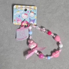 サンリオ マイメロディ ビーズ キーホルダー ストラップ