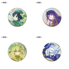 ウェンティ 原神 缶バッジ 立ち絵 公式正規品 New - メルカリ