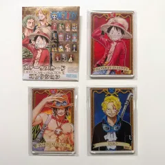 (まとめ売り) ONE PIECE ステイタス アークス アクリル カード モンキー・D・ルフィ(ルフィ), エース, サボ