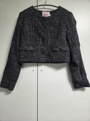 ZERO STARKIN ツイード クロップド ジャケット スカート セット