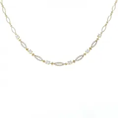 K18YG ダイヤモンド ネックレス 1.00CT