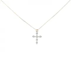 アガット ダイヤモンド ネックレス 0.03CT