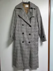 JIGOTT ジゴット レディース CHECK トレンチ レン 85