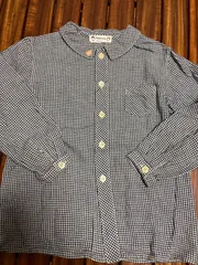 ファミリア　シャツ　長袖　110cm