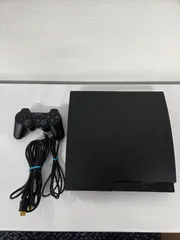 SONY PlayStation3 PS3 本体 チャコールブラック CECH-3000A 純正コントローラー付 通電確認済み