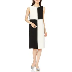 [グレースコンチネンタル] 定番 配色ﾋﾞｼﾞｭｰﾗｲﾝﾜﾝﾋﾟｰｽ レディース ブラック 0