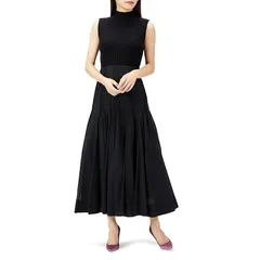 [スナイデル] ニットドッキングコットンワンピ SWNO224237 レディース BLK 1