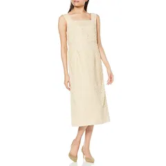 [グレースコンチネンタル] 2022SS 0222135005 ﾘﾎﾞﾝ刺繍ﾜﾝﾋﾟｰｽ レディース 03 ベージュ 0