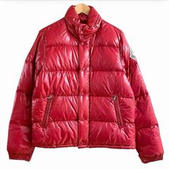 そ*ま様 MONCLER ダウンジャケット レッド - メルカリ