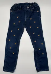 【新入荷!!】☆セット割対応☆ ミキハウス キッズ デニムジーンズ 120cm （1727）