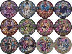 [중고] 식완 잡화 전 12종 세트 [디스크 ART 조조의 기묘한 모험 황금의 바람]