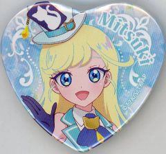 ひみつのアイプリ DMMスクラッチ！ E賞 ハート缶バッジ みつき 2個