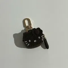 Sanrio ハローキティ ミニ コインケース ポーチ キーホルダー ブラウン